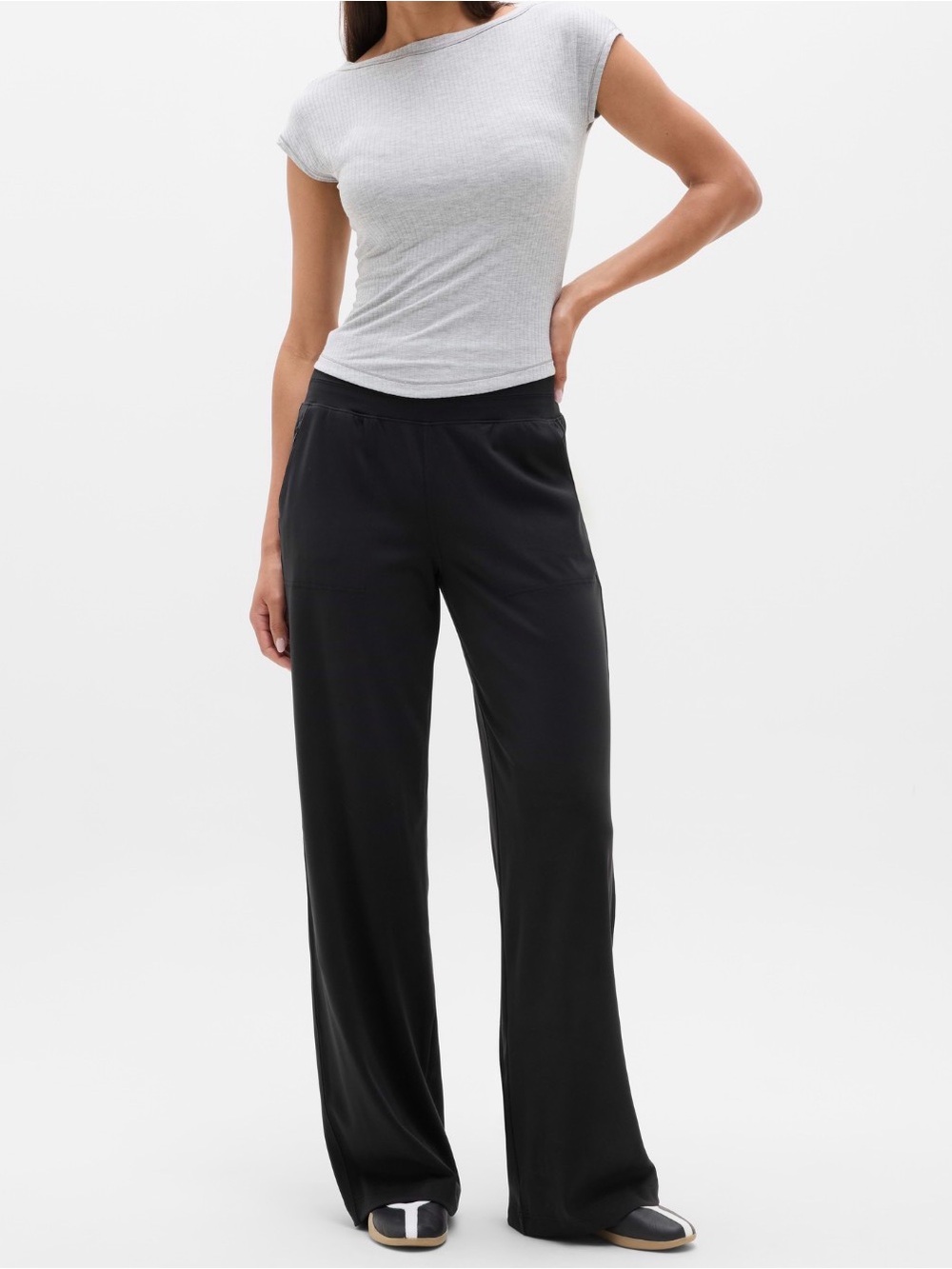 Athleta Venice High-Rise, Wide-Leg Pants LP